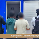 Actúa Seguridad Pública de Chiautempan ante reporte de adolescente extraviado.