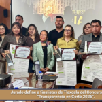 Jurado define a finalistas de Tlaxcala del Concurso Nacional “Transparencia en Corto 2026”.