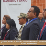 ¿Dónde estaba el alcalde? Valentín Meléndez no acudió al Homenaje Patrio en la capital.