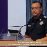 “El silencio no aporta mucho”: SSC responde a COPARMEX por falta de denuncias.
