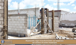 Huamantla sigue transformando sus espacios: así avanza el rastro municipal.