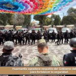 Huamantla agradece respaldo del Gobierno del Estado para fortalecer la seguridad.