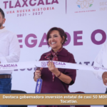 Destaca gobernadora inversión estatal de casi 50 MDP en obras para Tocatlán.