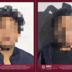 Detiene SSC a dos sujetos por portación de objetos aptos para agredir en Chiautempan.