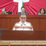 Propone Sandra Aguilar actualizar la Ley de Bienestar Animal para armonizarla con el sistema de salud vigente.