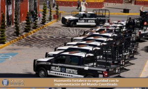 Huamantla fortalece su seguridad con la implementación del Mando Coordinado.