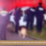 Chiautempan implementa operativo para despejar banquetas y calles.