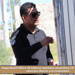 Seguridad Pública de Ixtenco mantiene recorridos 24/7 y fortalece la atención directa a la ciudadanía.