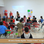 Arranca Sandy Aguilar “Happy Friday” en Apizaco.