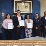 Universidad Metropolitana de Tlaxcala, Fundación Teletón y CONOCER firman convenio de colaboración en favor de la inclusión y la atención integral de niñas, niños y adolescentes con autismo.