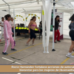 Rocío Hernández fortalece acciones de autocuidado y bienestar para las mujeres de Huamantla.