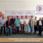 Chiautempan capacita a artesanos y empresarios para impulsar la Ruta del Sarape.