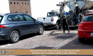 Ayuntamiento de Tlaxcala lleva a cabo un rescate histórico de la colonia Adolfo López Mateos.