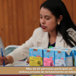 Más de 60 personas participan en exitosa jornada de reclutamiento en Ixtenco.