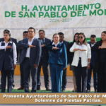 Presenta Ayuntamiento de San Pablo del Monte Bando Solemne de Fiestas Patrias.