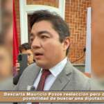 Descarta Mauricio Pozos reelección pero deja abierta posibilidad de buscar una diputación.