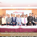 Presidente municipal de Tlaxcala Carlos López Suárez rinde protesta como secretario ejecutivo de la Aamtlax.