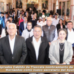 Aprueba Cabildo de Tlaxcala nombramiento de Saúl Gutiérrez Hernández como nuevo secretario del Ayuntamiento.