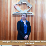Designa Consejo General a Arely Meza como secretaria ejecutiva.