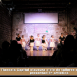 Tlaxcala Capital clausura ciclo de talleres de danza con presentación artística.