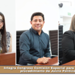 Integra Congreso Comisión Especial para sustanciar procedimiento de Juicio Político.