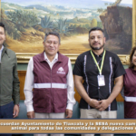 Acuerdan Ayuntamiento de Tlaxcala y la SESA nueva campaña de bienestar animal para todas las comunidades y delegaciones de Tlaxcala.