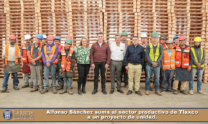 Alfonso Sánchez suma al sector productivo de Tlaxco a un proyecto de unidad.