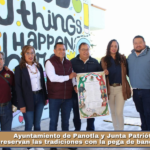Ayuntamiento de Panotla y Junta Patriótica 2026 preservan las tradiciones con la pega de bandos solemnes.