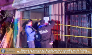 Fiscalía de Justicia del Estado asegura inmueble que la Policía Municipal de Tlaxcala había identificado y vigilaba desde meses atrás.