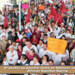 El pueblo ya decidió: miles en Xaloztoc respaldan a Alfonso Sánchez García.