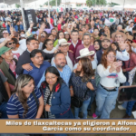Miles de tlaxcaltecas ya eligieron a Alfonso Sánchez García como su coordinador.