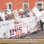 Apizaco destina más de 5 mdp para repavimentar la avenida Moctezuma.
