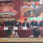 Apizaco anuncia rodeo-baile gratuito para rescatar tradiciones durante las fiestas patrias.