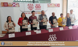 Apizaco apuesta por la gastronomía con el Primer Concurso Estatal de Chile en Nogada.