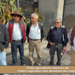 Piden agricultores atención del Poder Legislativo ante abandono del campo.