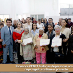 Reconoce CEDHT historias de personas adultas cuyo legado sostiene el presente.
