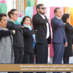 Huamantla fortalece el orgullo patrio con actos cívicos durante todo septiembre.