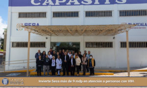 Invierte Sesa más de 9 mdp en atención a personas con VIH.