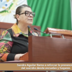 Sandra Aguilar llama a reforzar la prevención del suicidio desde escuelas y hogares.