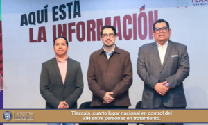 Tlaxcala, cuarto lugar nacional en control del VIH entre personas en tratamiento.