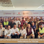 CEPC y Pemex refuerzan protocolos de respuesta ante emergencias con hidrocarburos en Tlaxcala.