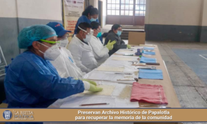 Preservan Archivo Histórico de Papalotla para recuperar la memoria de la comunidad.