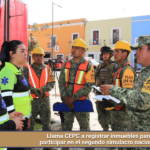 Llama CEPC a registrar inmuebles para participar en el segundo simulacro nacional.