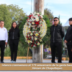 Ixtenco conmemora el 179 aniversario de la gesta heroica de los Niños Héroes de Chapultepec.