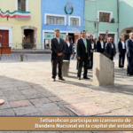 Tetlanohcan participa en izamiento de Bandera Nacional en la capital del estado.