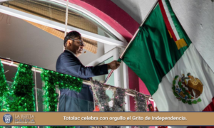 Totolac celebra con orgullo el Grito de Independencia.