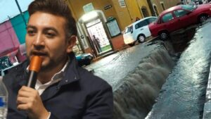 Salvador Santos aclara afectaciones por lluvia en obras de Abasolo y Juárez