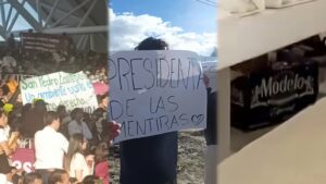 “No eran cervezas, eran refrescos”: Antonio Martínez desmiente ingreso de alcohol a evento de Sheinbaum.