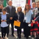 Casas Tlaxcala, cerradas mientras crece la incertidumbre entre migrantes.