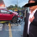 Funcionario estatal, involucrado en accidente con peregrinos en Amaxac; afectados exigen que responda.